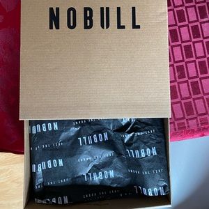 Brand new. NOBULL high top leather.Brown 9.5W.